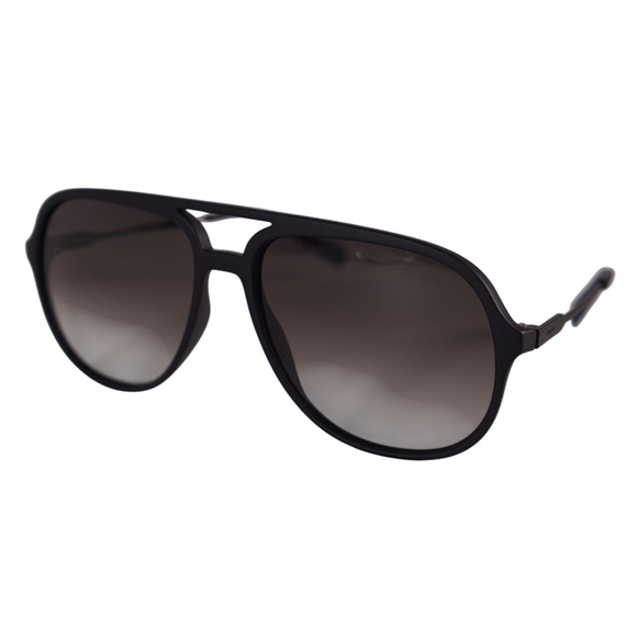 Salvatore Ferragamo Mens Lightweight Aviator Sunglasses - Black / Grey - NWT - Picture 4 of 9